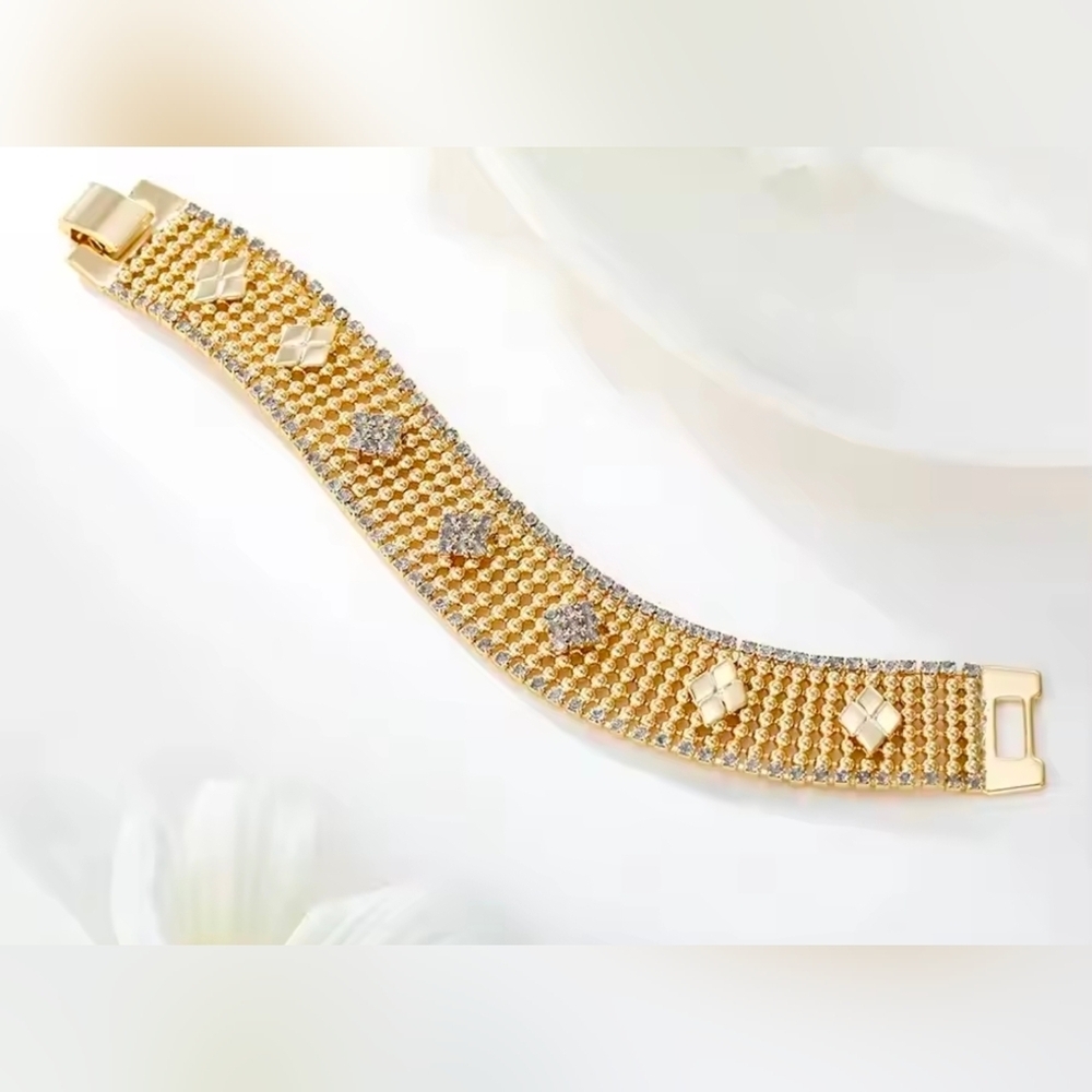 Gold and Silver Bracelet